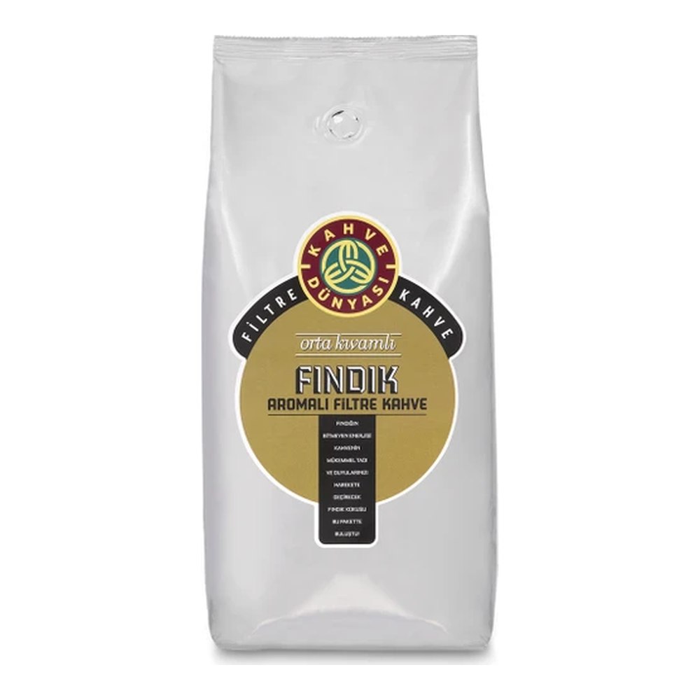 Kahve Dünyası Fındık Aromalı Filtre Kahve Çekirdek 1kg Orta Kıvamlı - 450 TL | Hepsiburada Fırsat